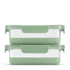 Ello Duraglass Refresh? Meal Prep Containers. Set of 2