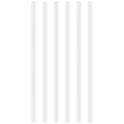 Water Bottle Replacement Straws - Set of 6